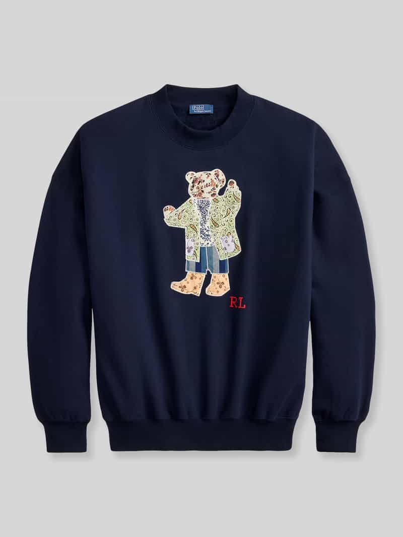 Polo Ralph Lauren Loose fit sweatshirt van katoenmix