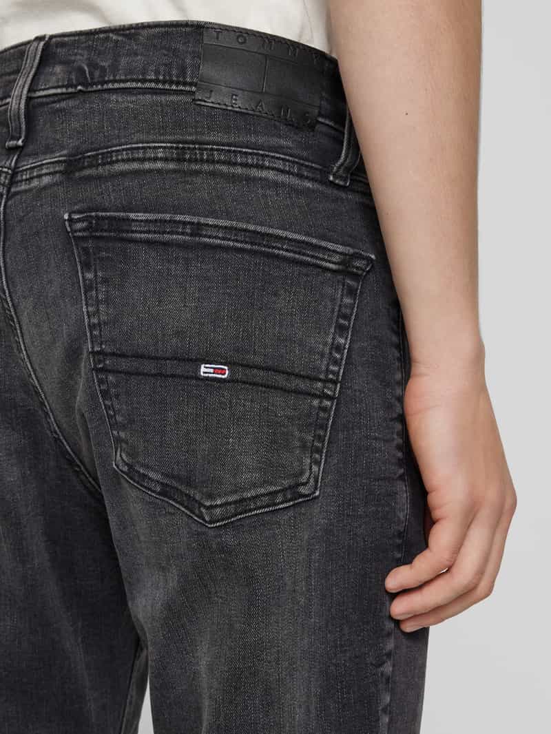 Tommy Jeans Slim fit jeans van viscose in 5-pocketmodel model 'RYAN'