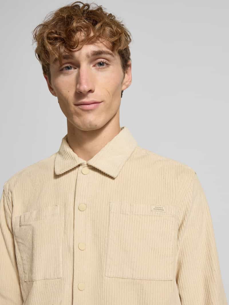 Blend Regular fit overhemdjack van corduroy model 'FABER'