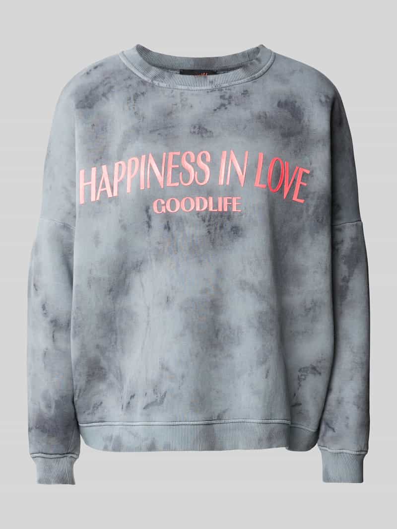 miss goodlife Sweatshirt met labelprint