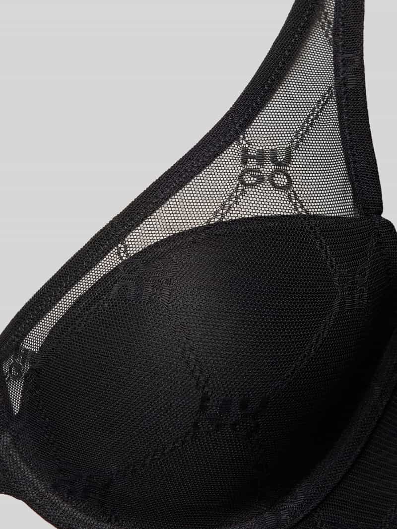 HUGO Beha met labeldetails model 'Sporty Lace'