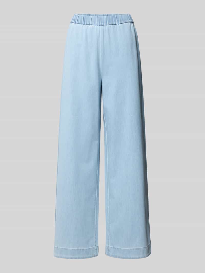 Pieces Regular fit sweatpants met uitlopende pijpen