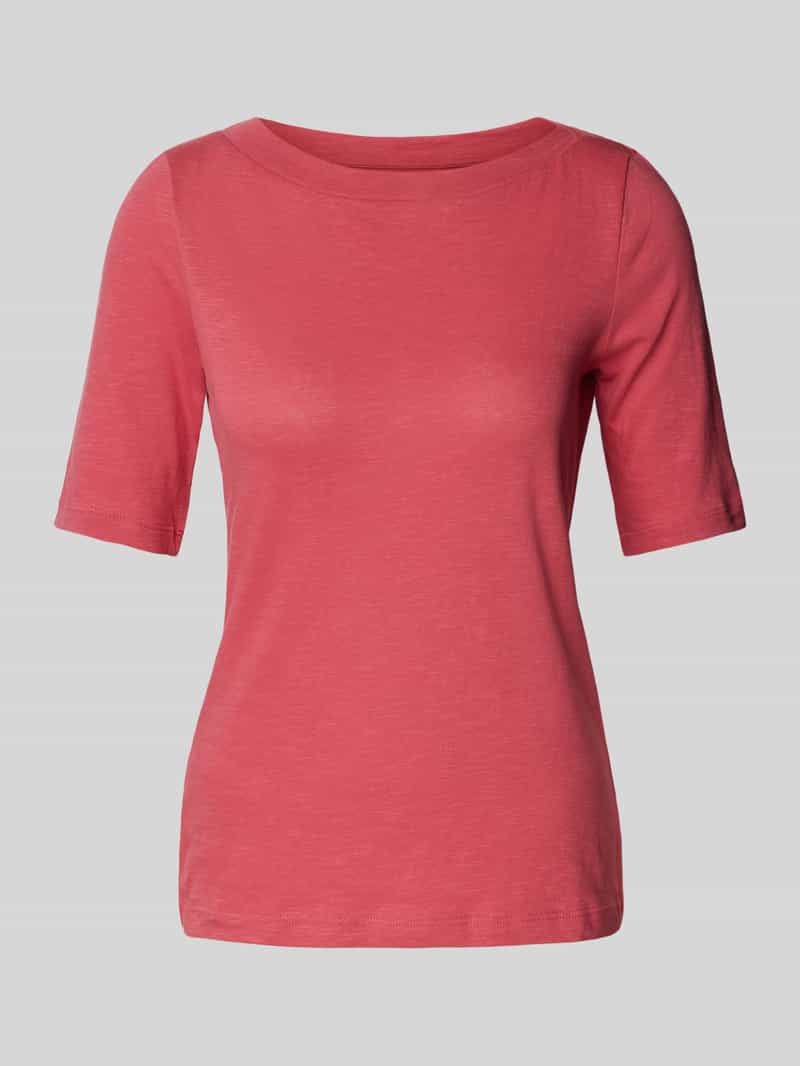 Tom Tailor Slim fit T-shirt met boothals