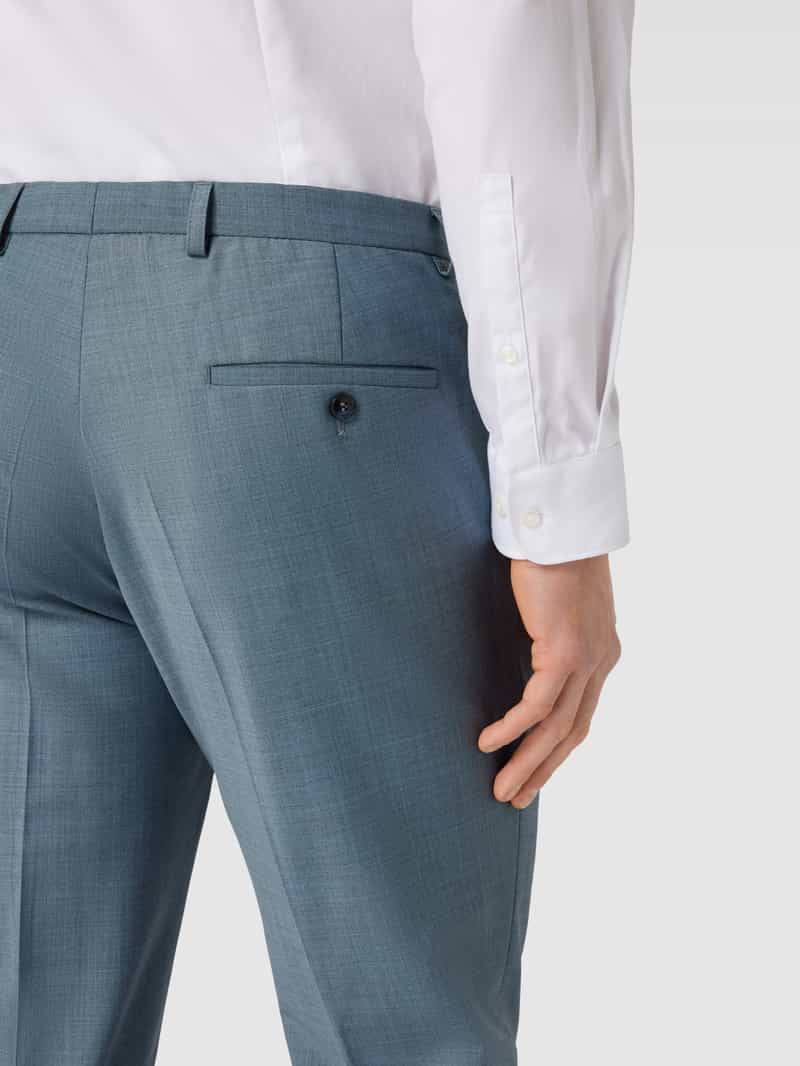 CG Club of Gents Stoffen broek met persplooien model 'Cole'