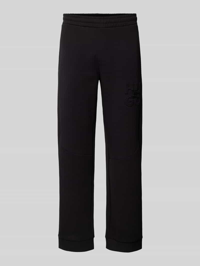 HUGO Sweatpants met elastische band, model ‘	Debospant’