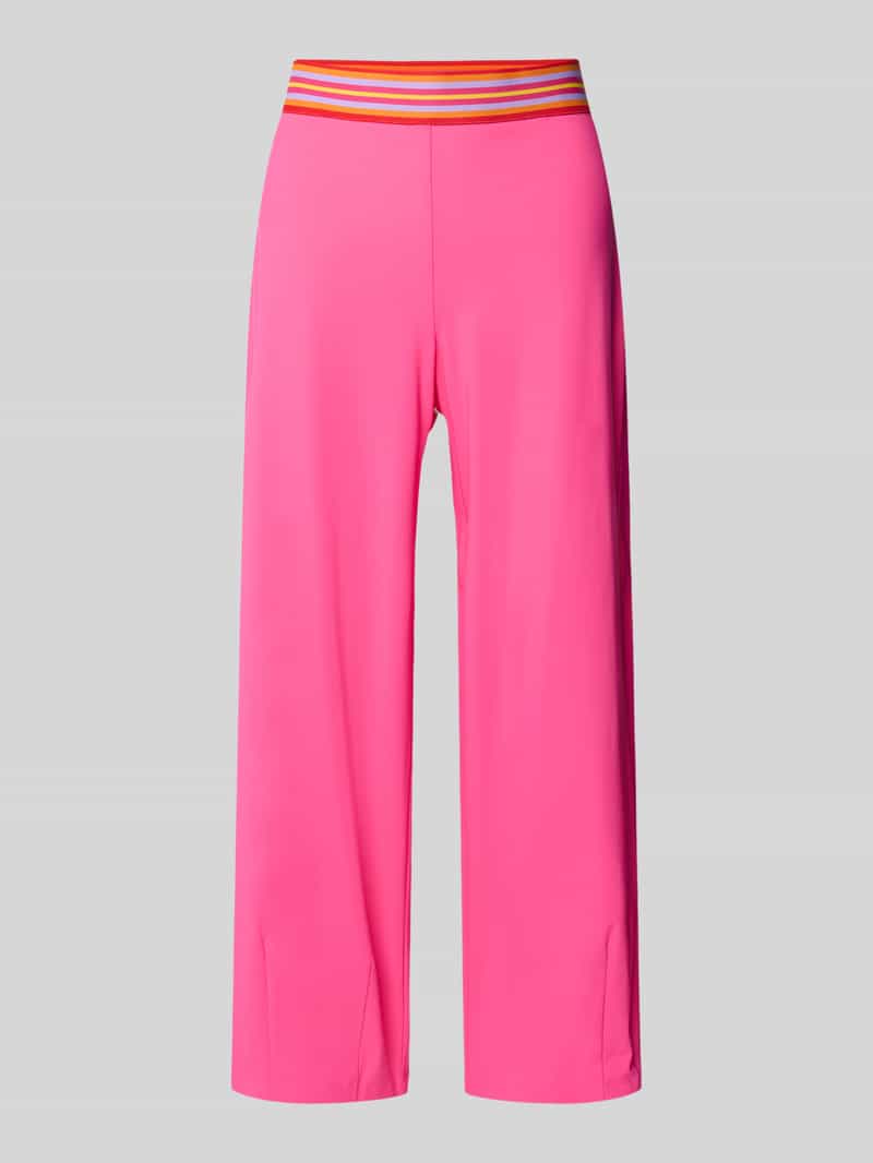 RAFFAELLO ROSSI Regular fit culotte met vaste persplooien model 'SALLY'