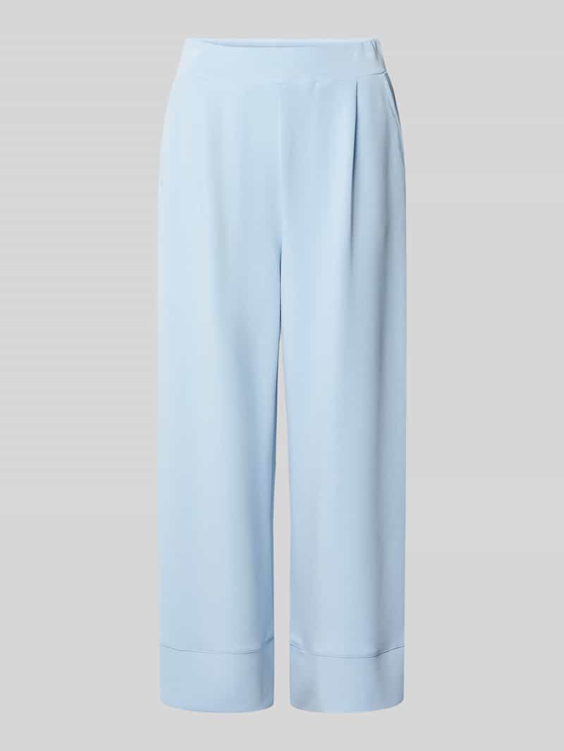 Rich & Royal Wide leg stoffen broek met verkort model