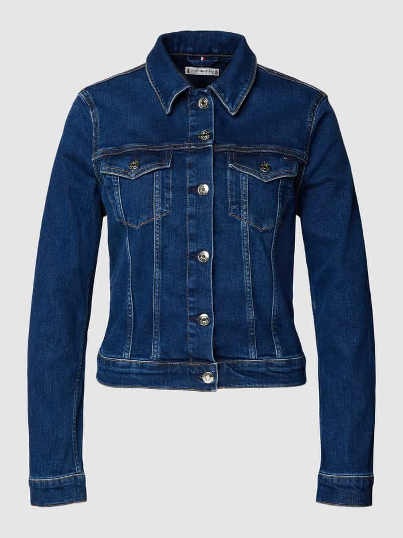 Tommy Hilfiger Jeansjack met platte kraag