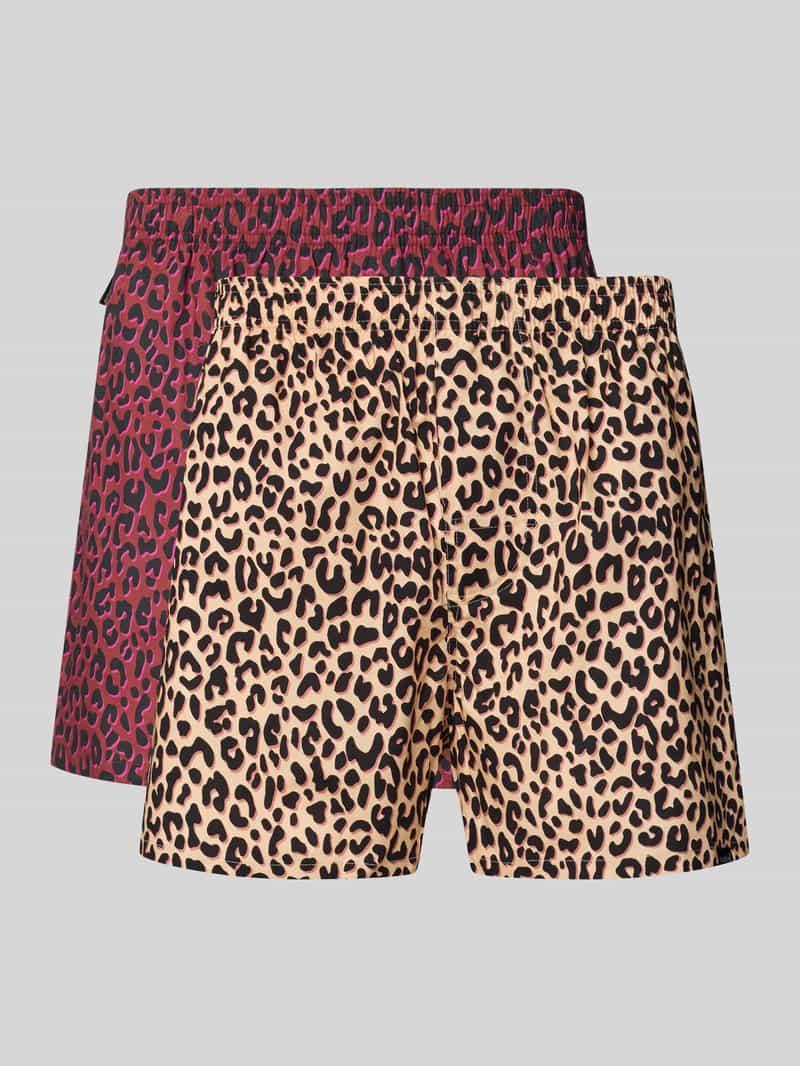 POCKIES Boxershort met elastische band in een set van 2 stuks