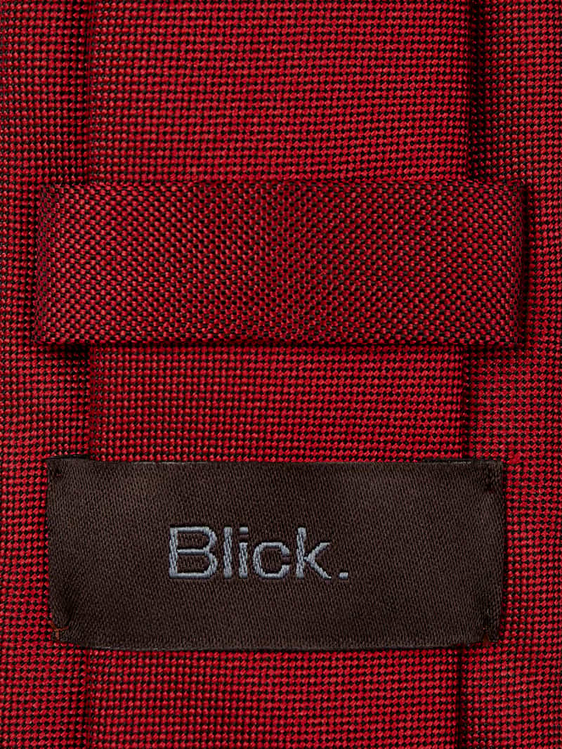 Blick Stropdas van pure zijde (6 5 cm)