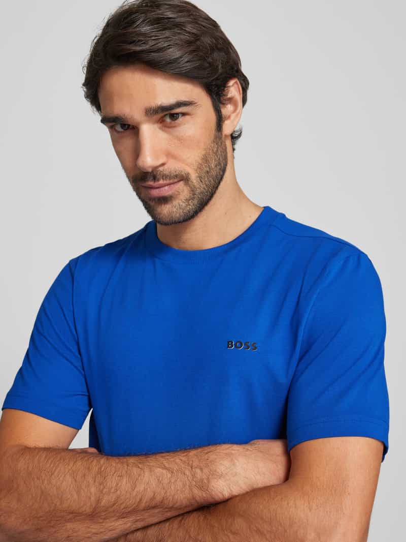 BOSS Green T-shirt met labelprint