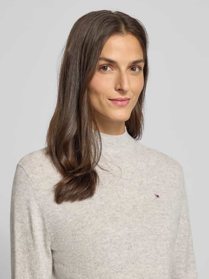 Tommy Hilfiger Regular fit pullover van een mix van wol en kasjmier