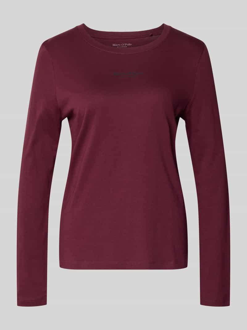 Marc O'Polo Regular fit shirt met lange mouwen van puur katoen