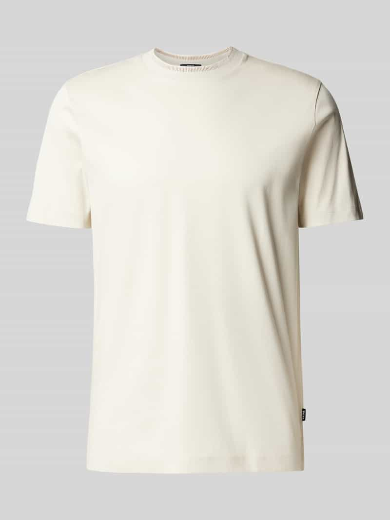 Boss Slim fit T-shirt van puur katoen, model 'Tessler'