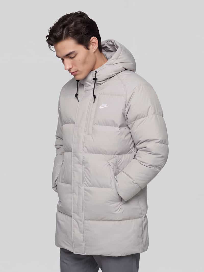 Nike Regular fit gewatteerd jack met capuchon