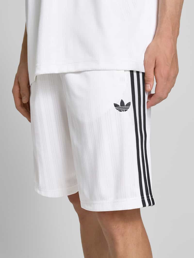 adidas Originals Korte broek met labelstitching en steekzakken