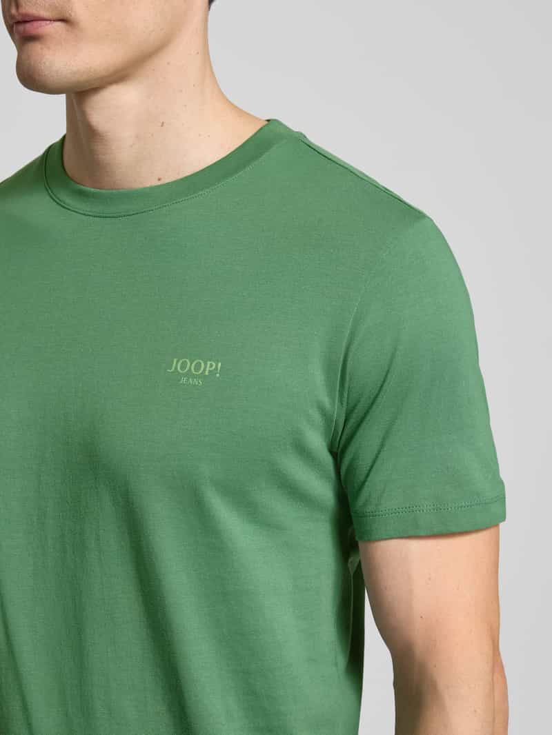 JOOP! JEANS T-shirt met labelprint model 'Alphis'