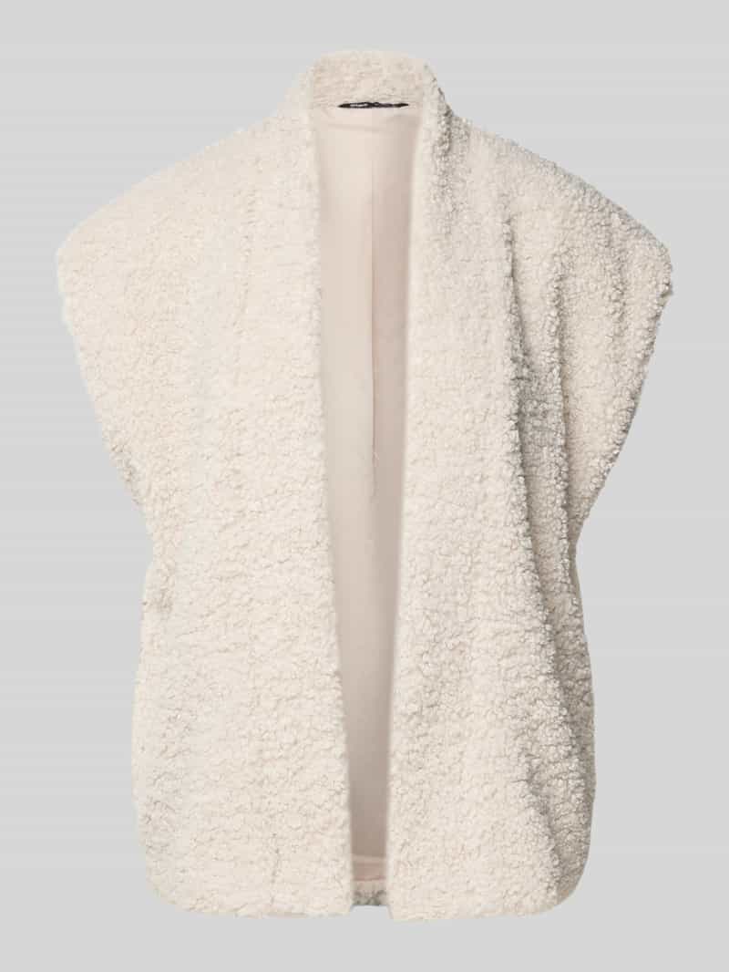 Only Relaxed fit gilet in teddybontlook model 'NAYA'