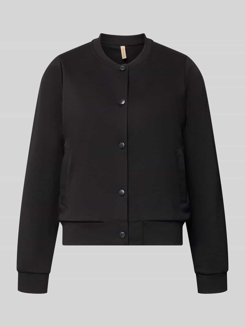 Regular fit sweatjack met viscose model 'SC-DANIELA 11'