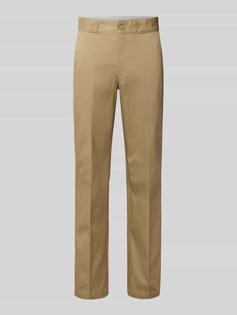 Dickies Straight fit stoffen broek met achterzakken