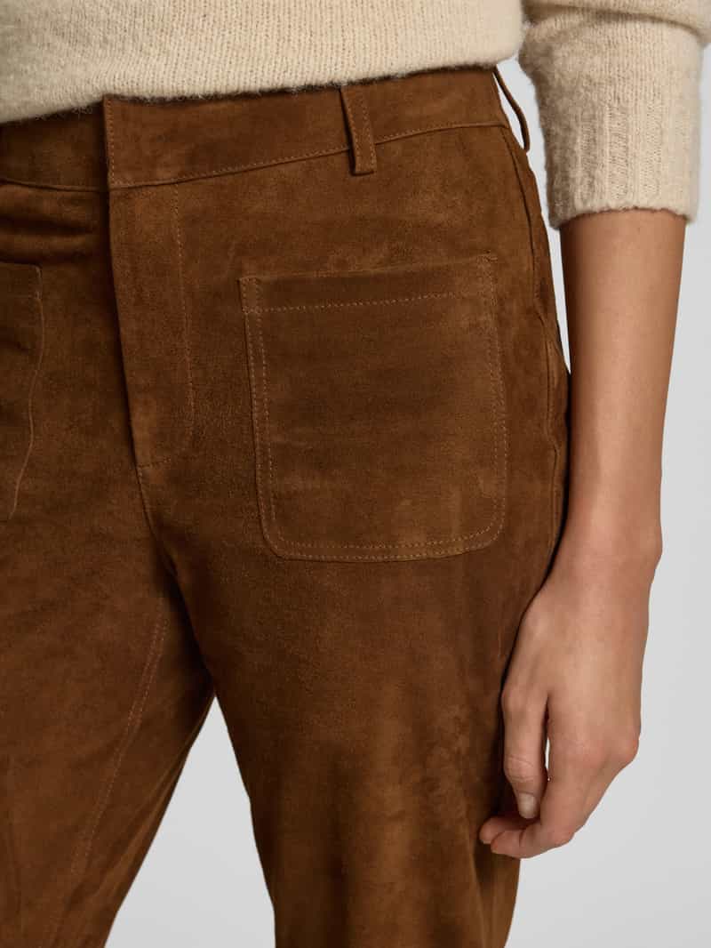 Bash Flared stoffen broek met steekzakken
