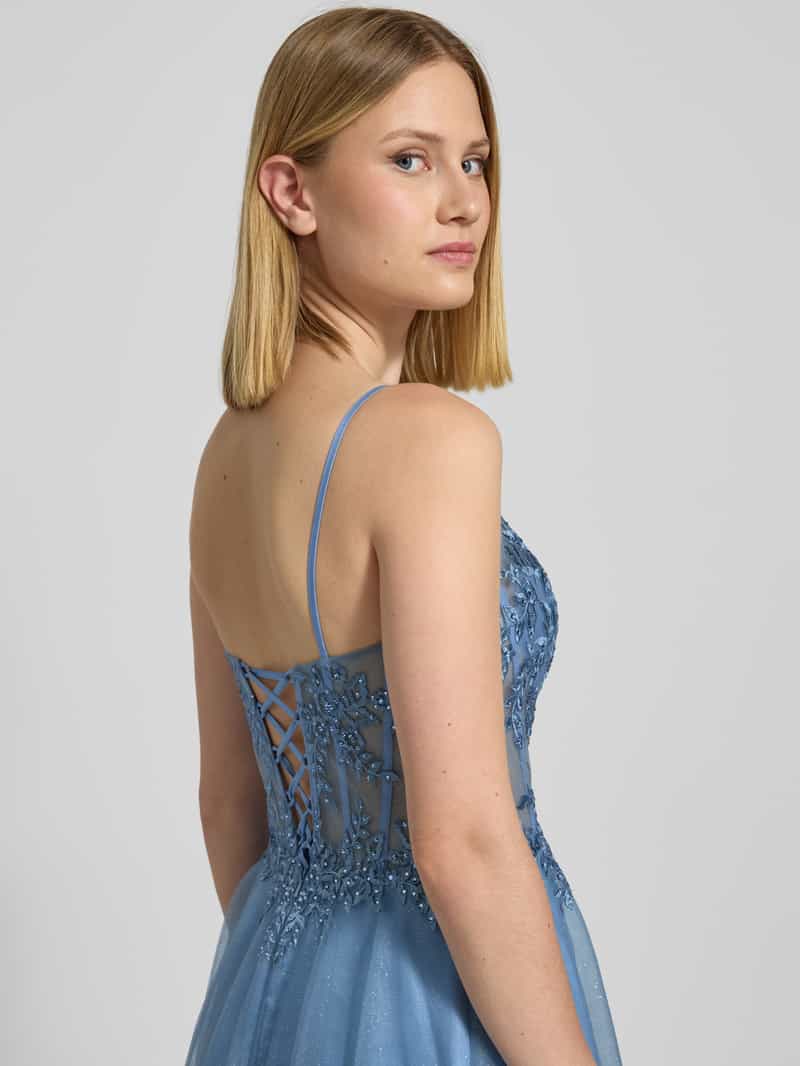 luxuar Avondjurk met siersteentjes
