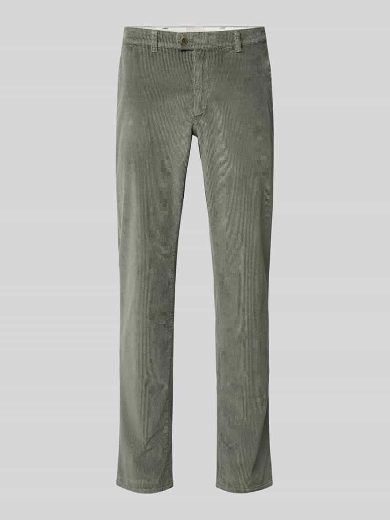 Brax Heren Chino  Style FABIO JUNGLE, groen, maat 32/30