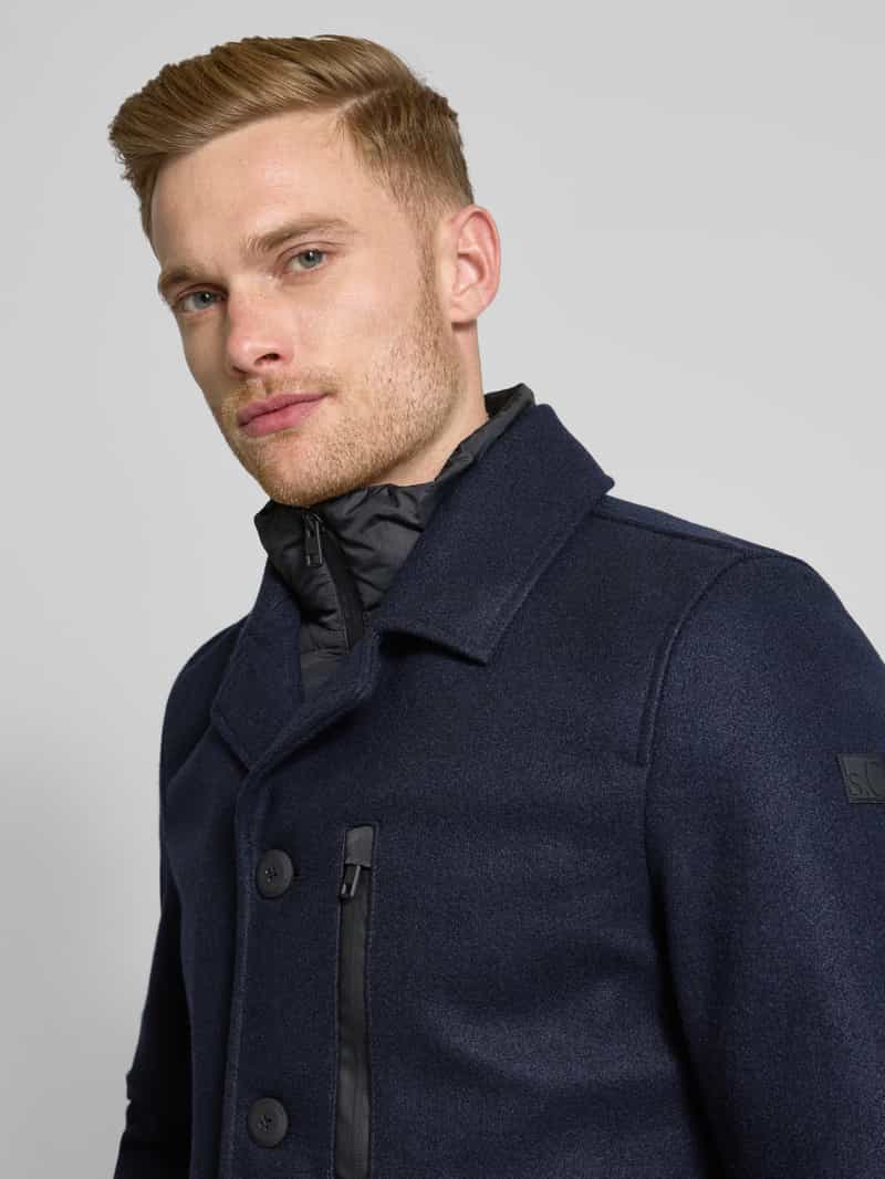 s.Oliver RED LABEL Regular fit jack in dubbele-laagjeslook