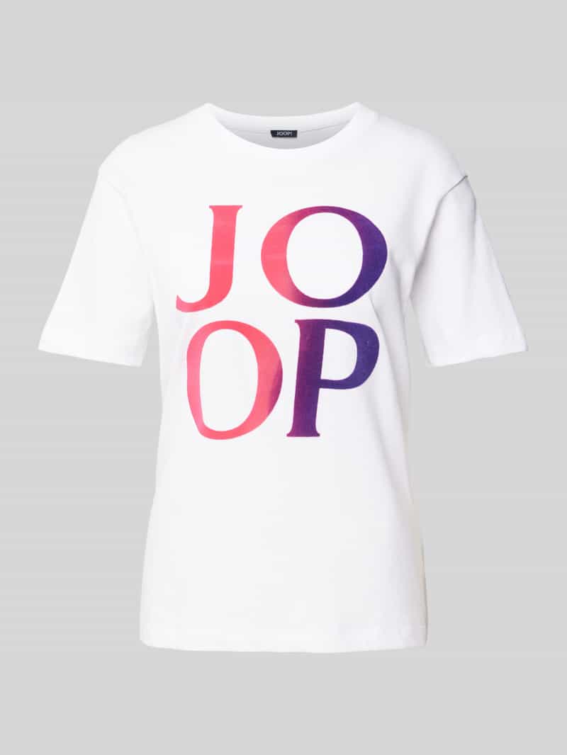 Joop! T-shirt met logoprint
