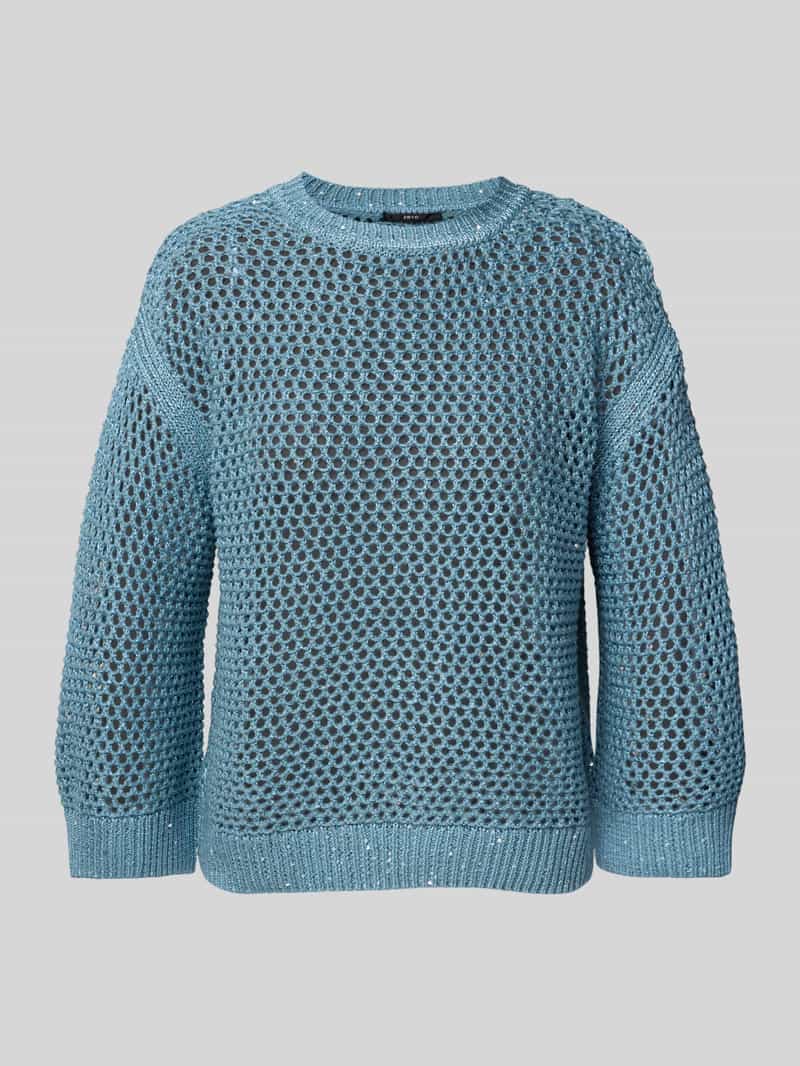 Zero Gebreide pullover met ronde hals