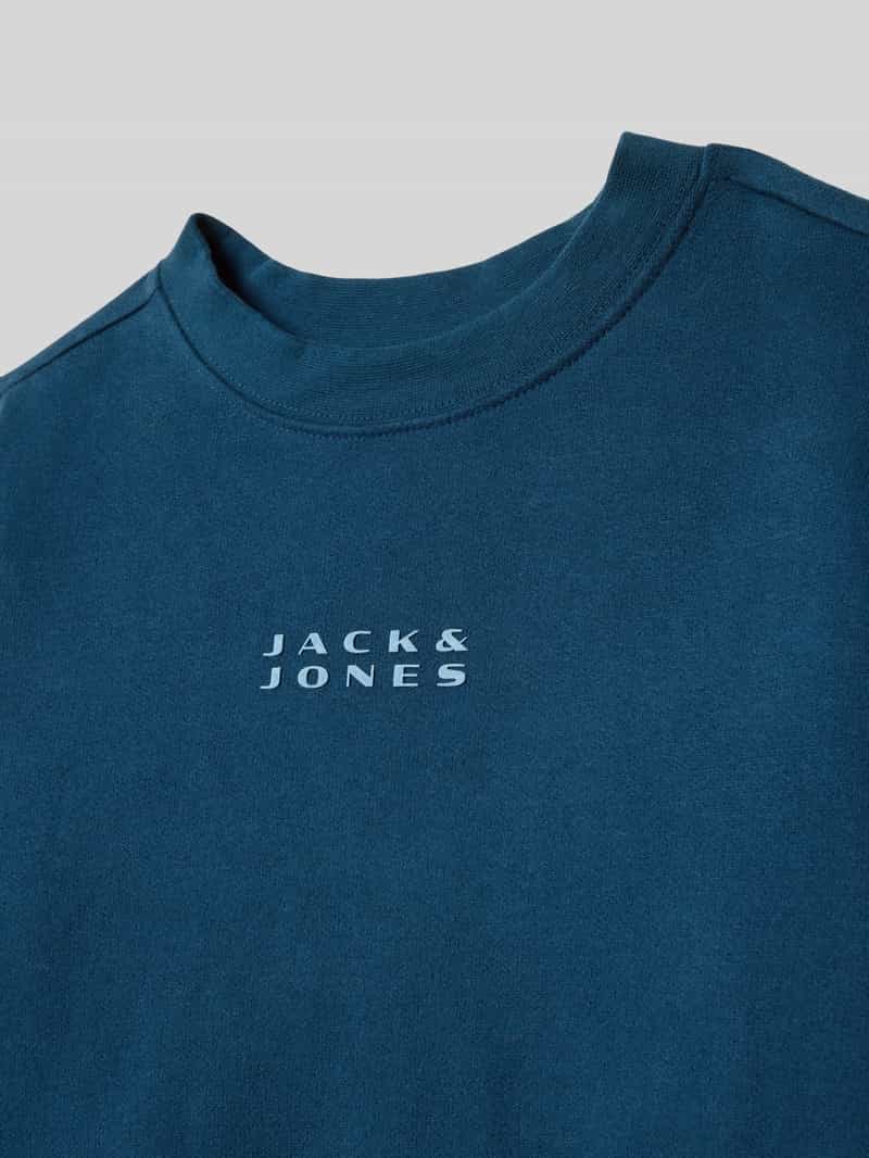 jack & jones Sweatshirt met logoprint model 'POINT'
