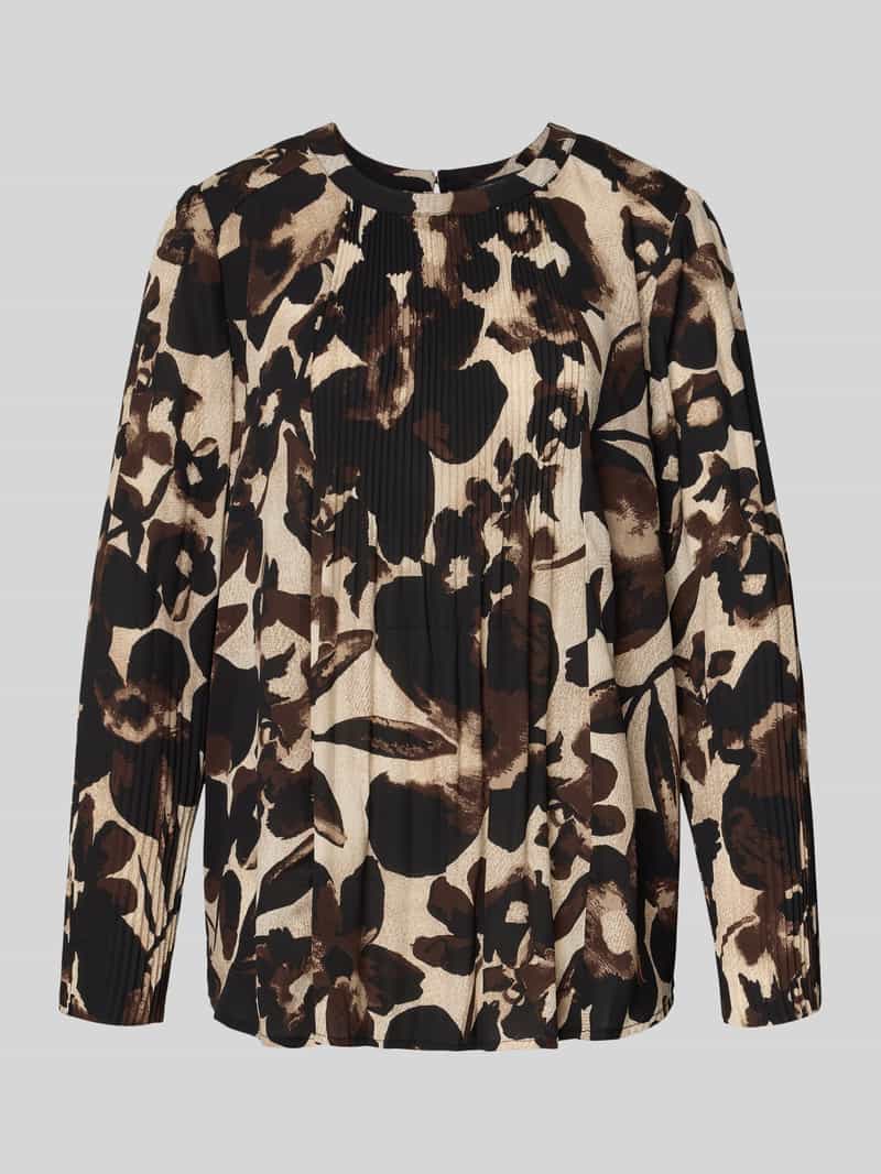 Betty Barclay Regular fit blouse met plissévouwen