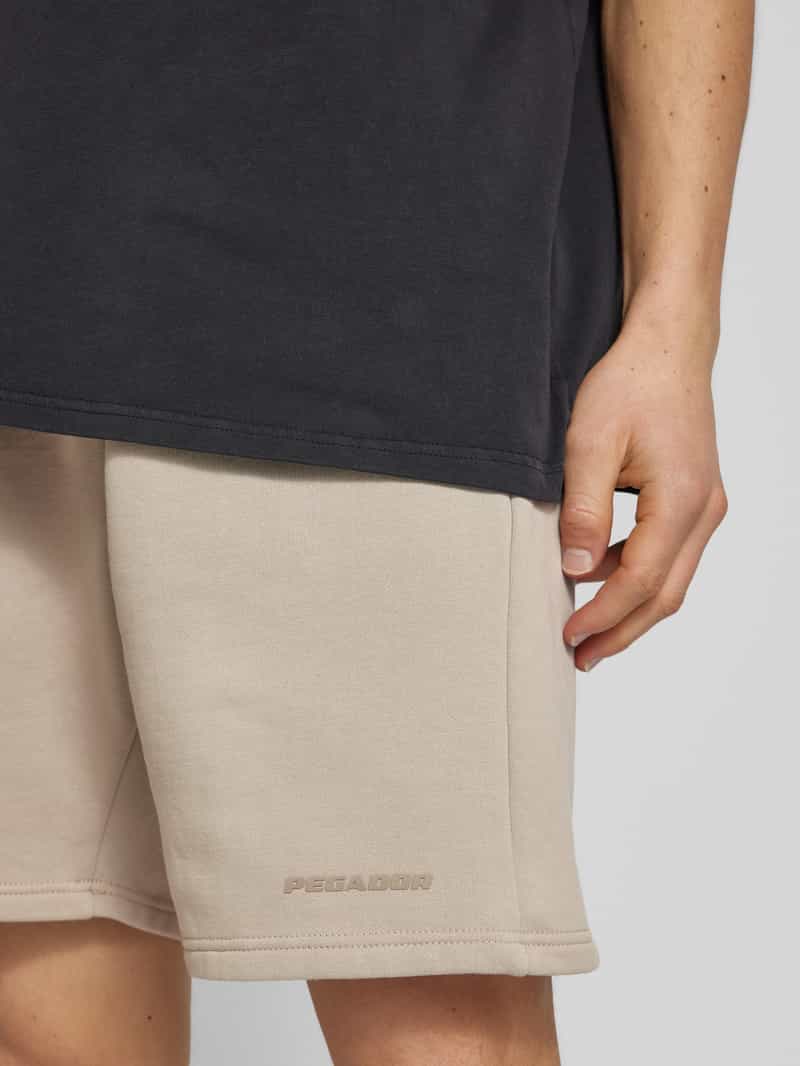 Pegador Sweatshorts met labeldetail