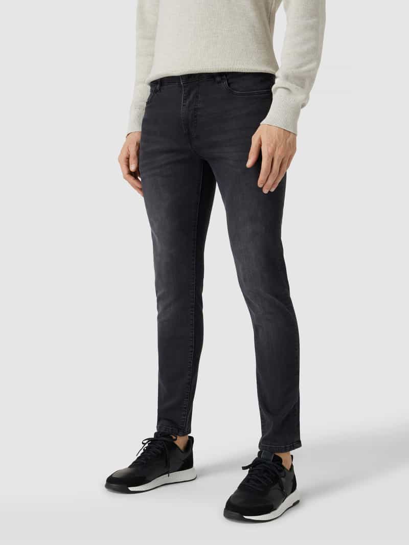 Skinny jeans met REVIEW-patch REVIEW