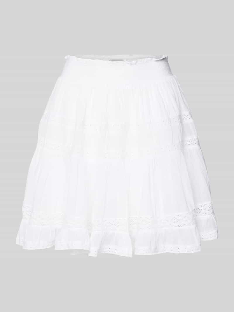 NEO NOIR Minirok met gehaakt kant model 'Callia'