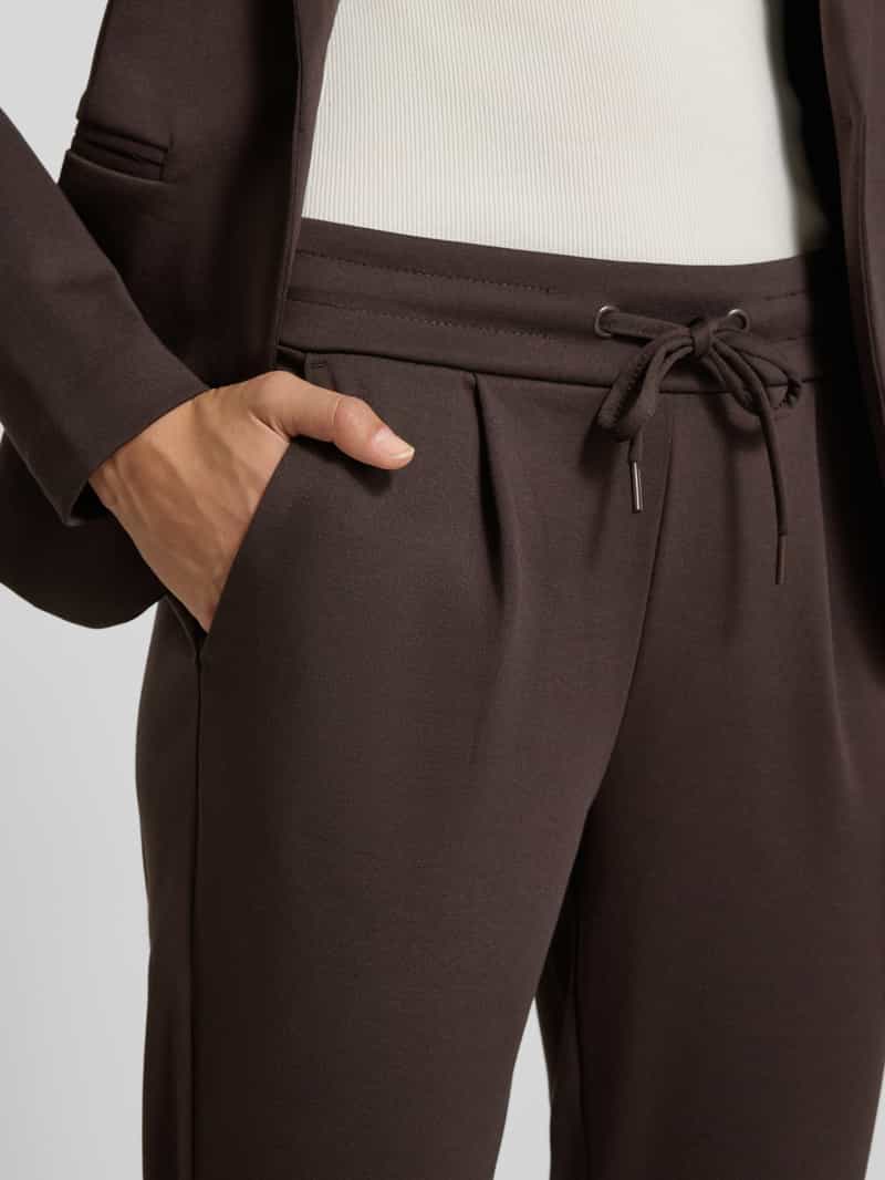Ichi Sweatpants met elastische band model 'KATE'