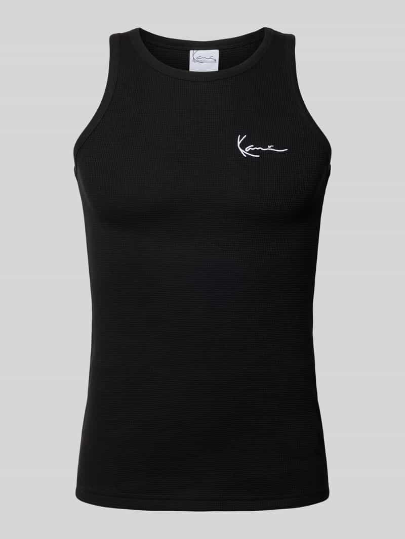 Karl Kani Tanktop met labelstitching