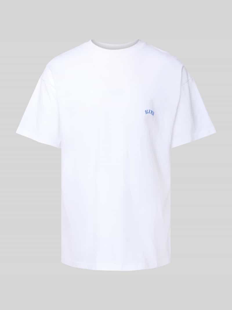 BLKVIS T-shirt met labelstitching model 'ART LOGO'