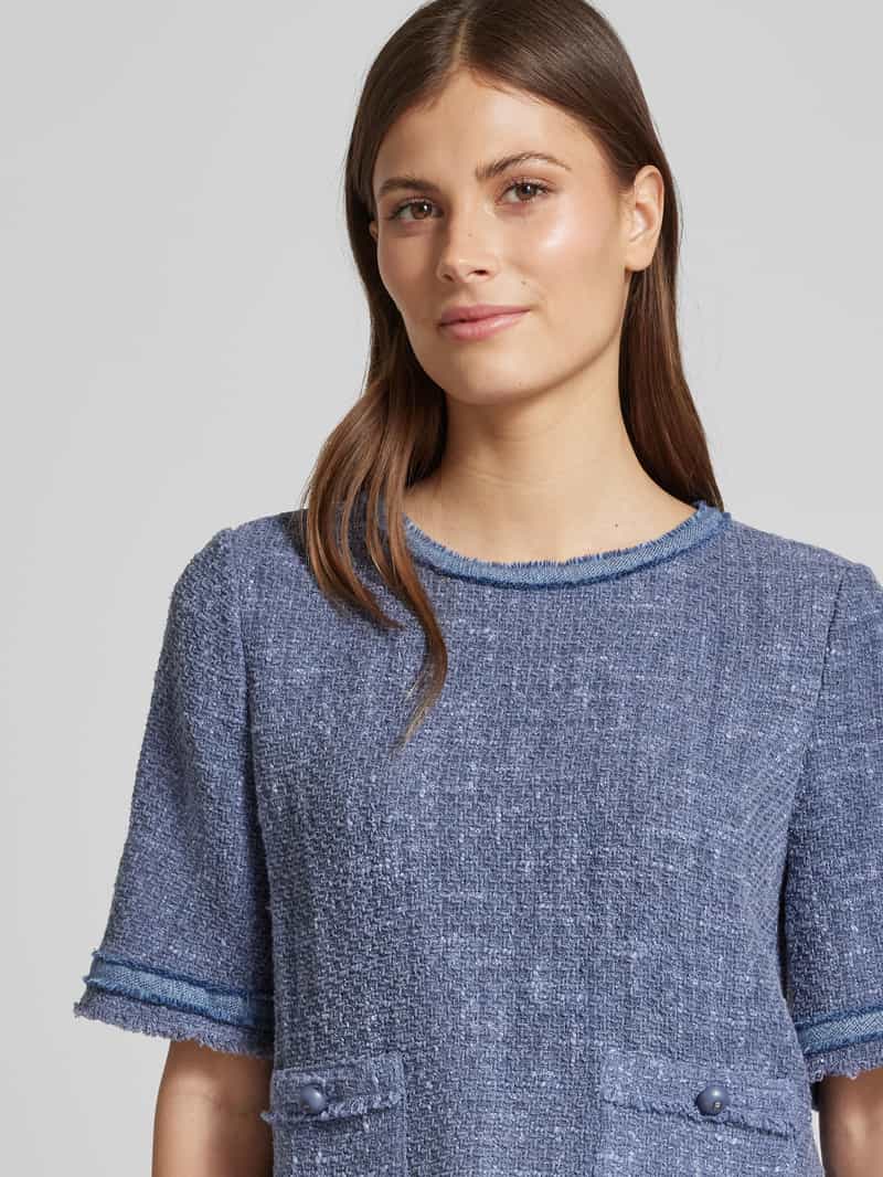 LUISA CERANO Regular fit blouseshirt met opgestikte zakken