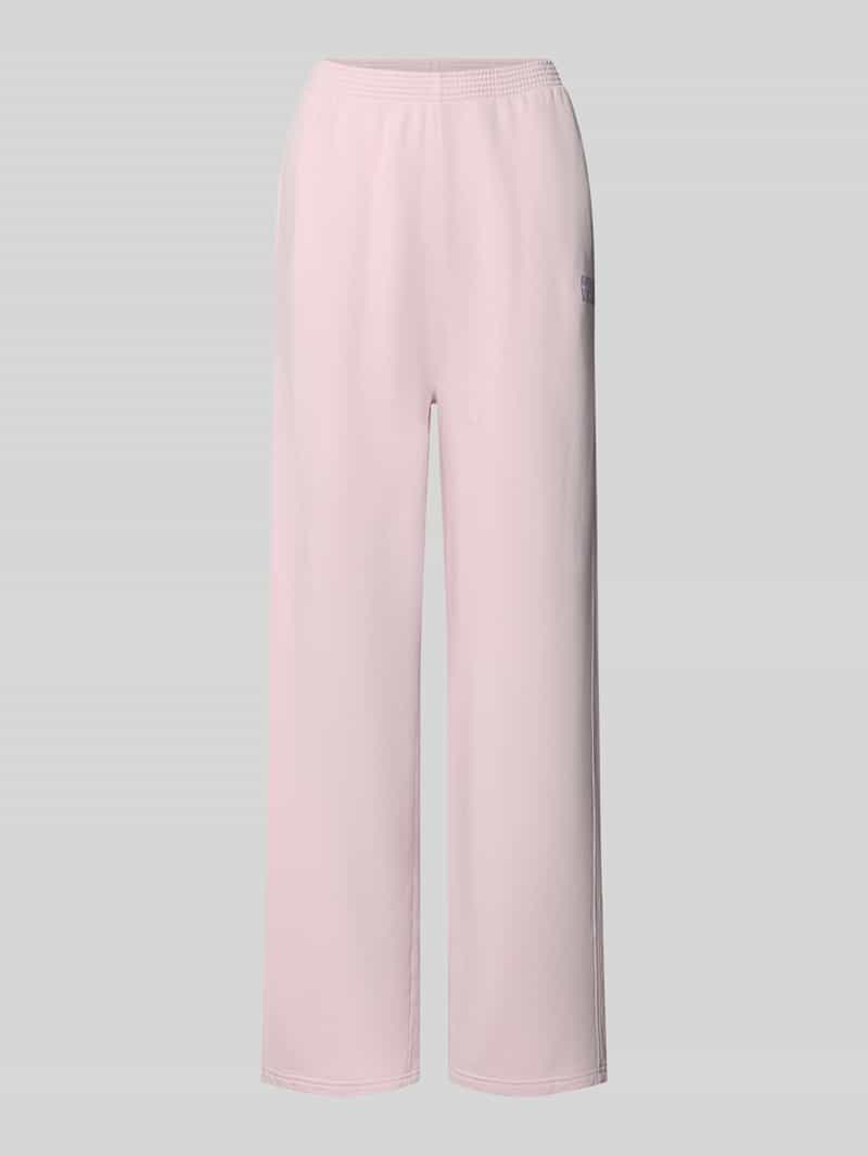 American vintage sweatpants van pure katoen met logoprint model 'PLIZZY'