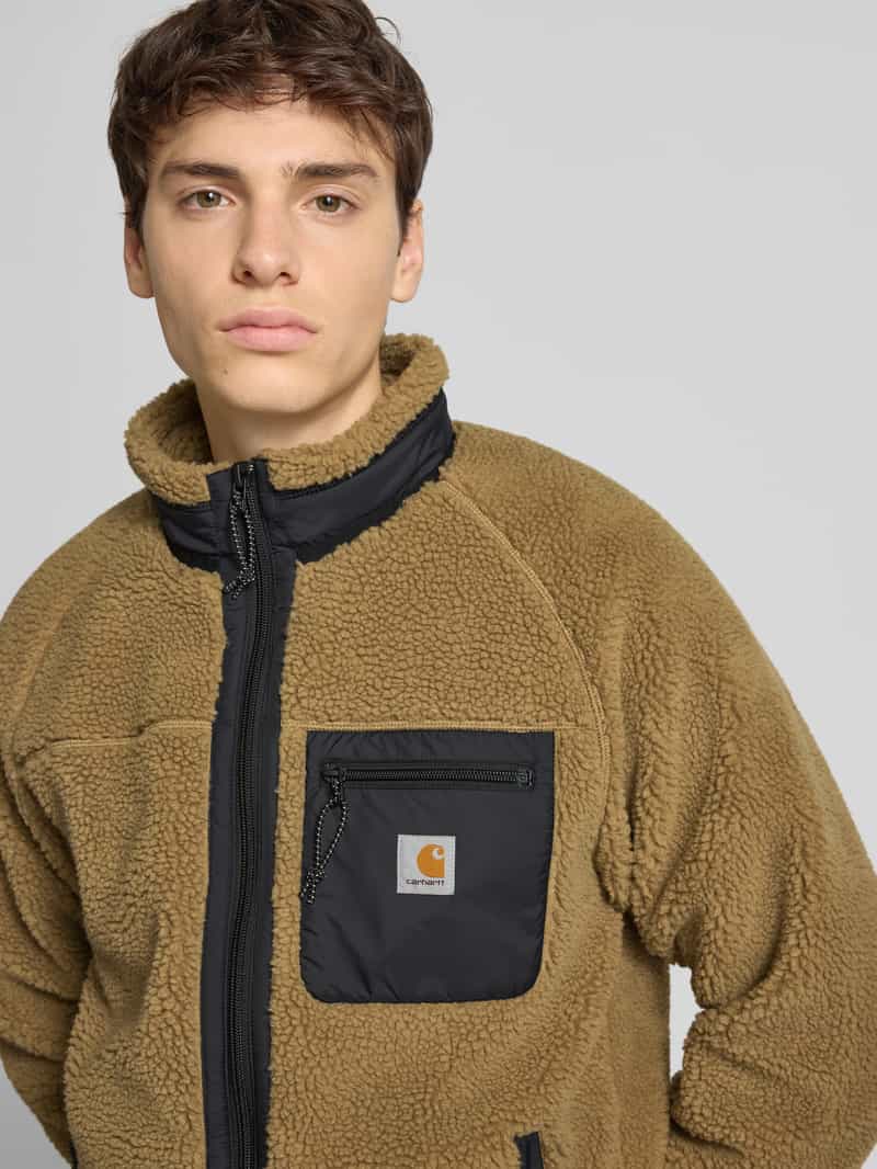 Carhartt Work In Progress Fleecejack met borstzak model 'PRENTIS LINER'