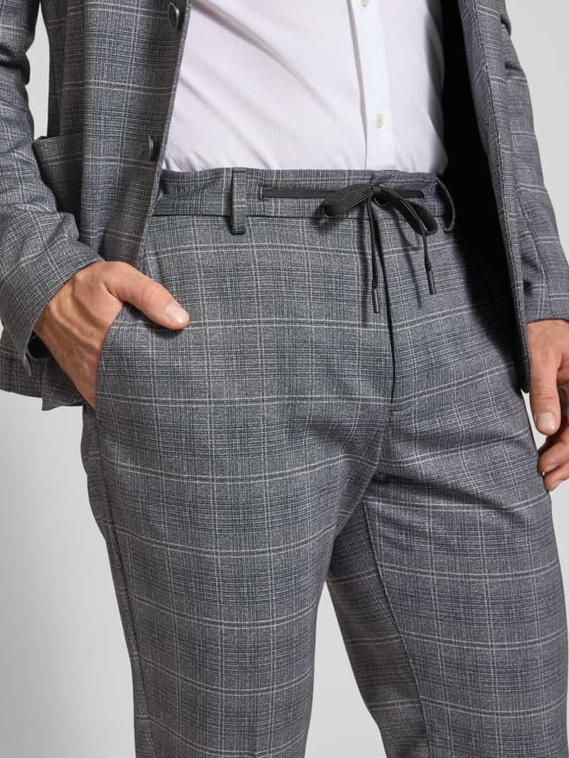 s.Oliver BLACK LABEL Regular fit pantalon met viscose