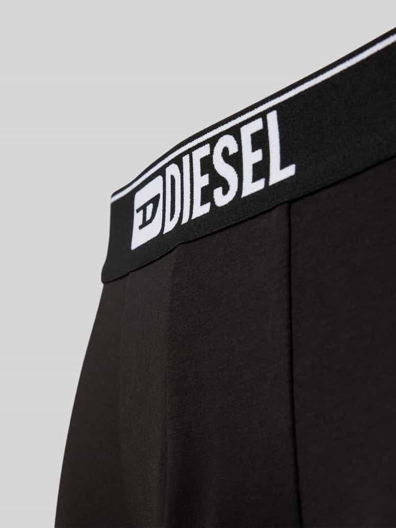 Diesel Boxershort met elastische band met logo in een set van 3 stuks