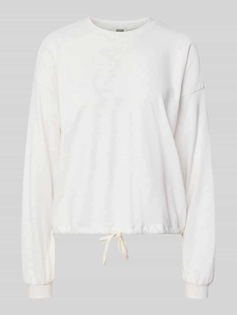 relaxed fit shirt met lange mouwen van puur katoen