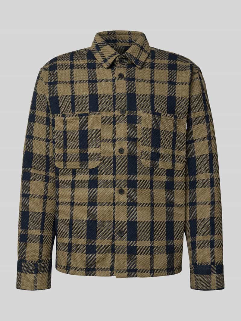 REVIEW Regular fit vrijetijdsoverhemd met borstzakken