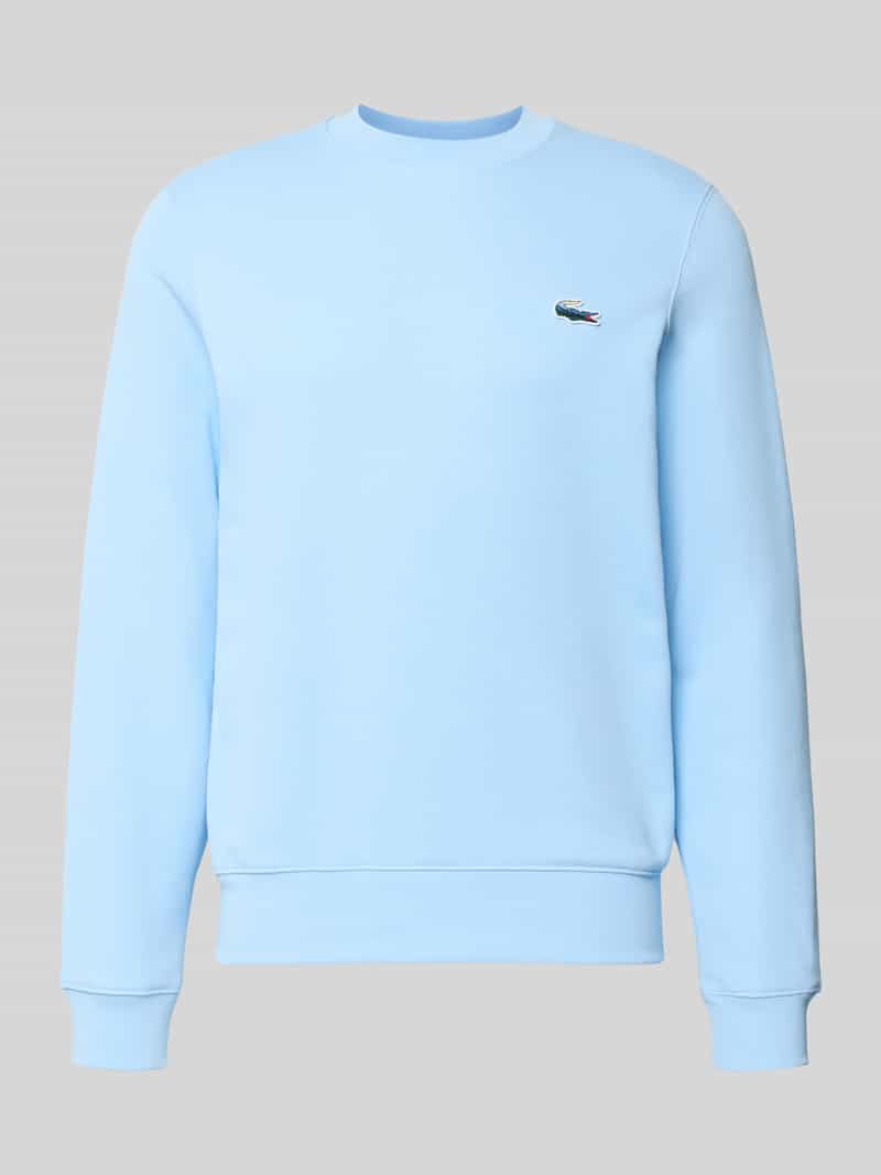 Lacoste Regular fit sweatshirt van puur katoen