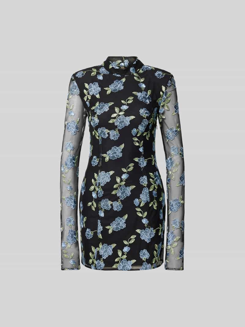 Mini-jurk met rugdecolleté