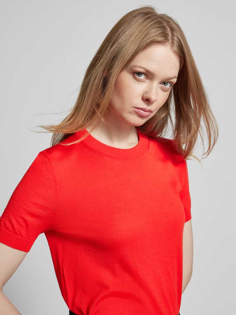 Boss Wollen shirt met ronde hals model 'Falyssiasi'