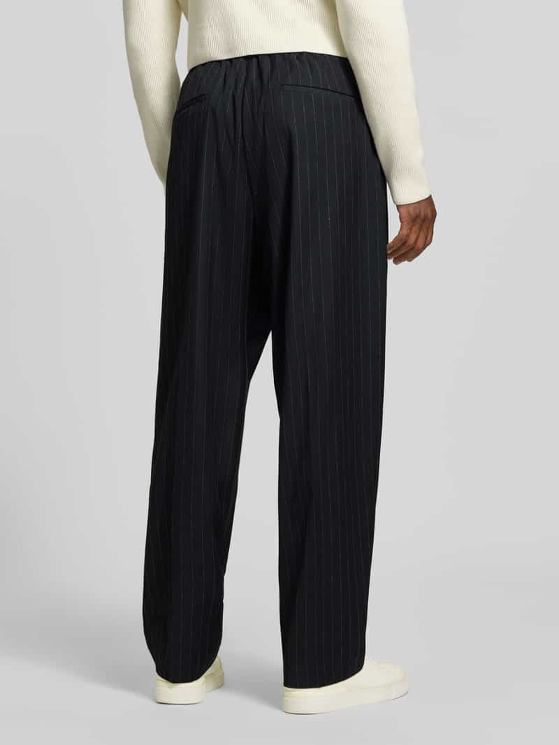 Antony Morato Stoffen broek met vouw model 'LEON'