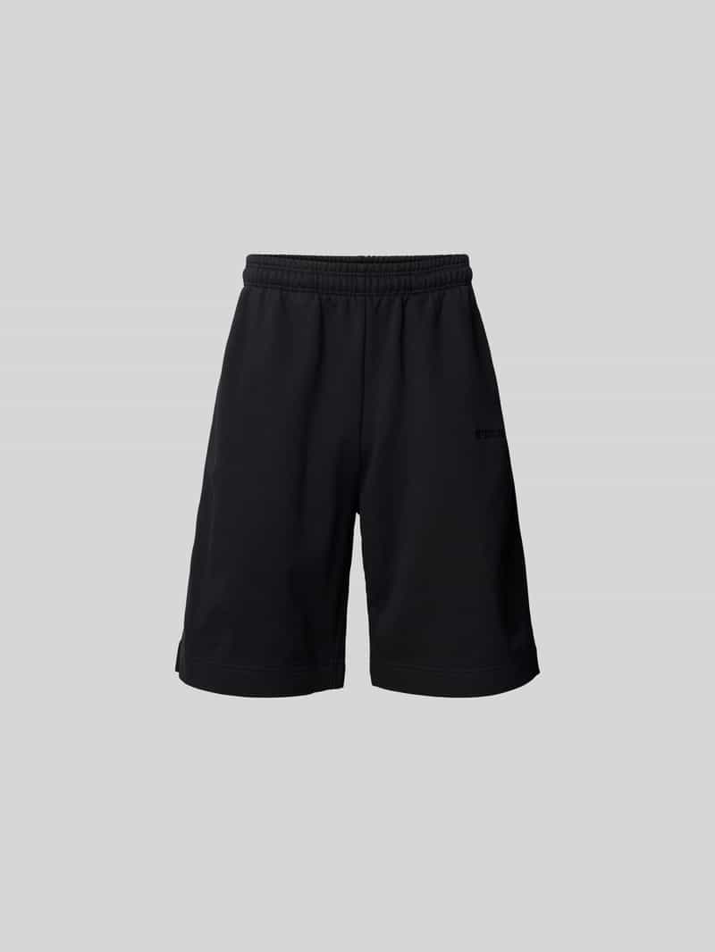 Loose fit sweatshorts met achterzak
